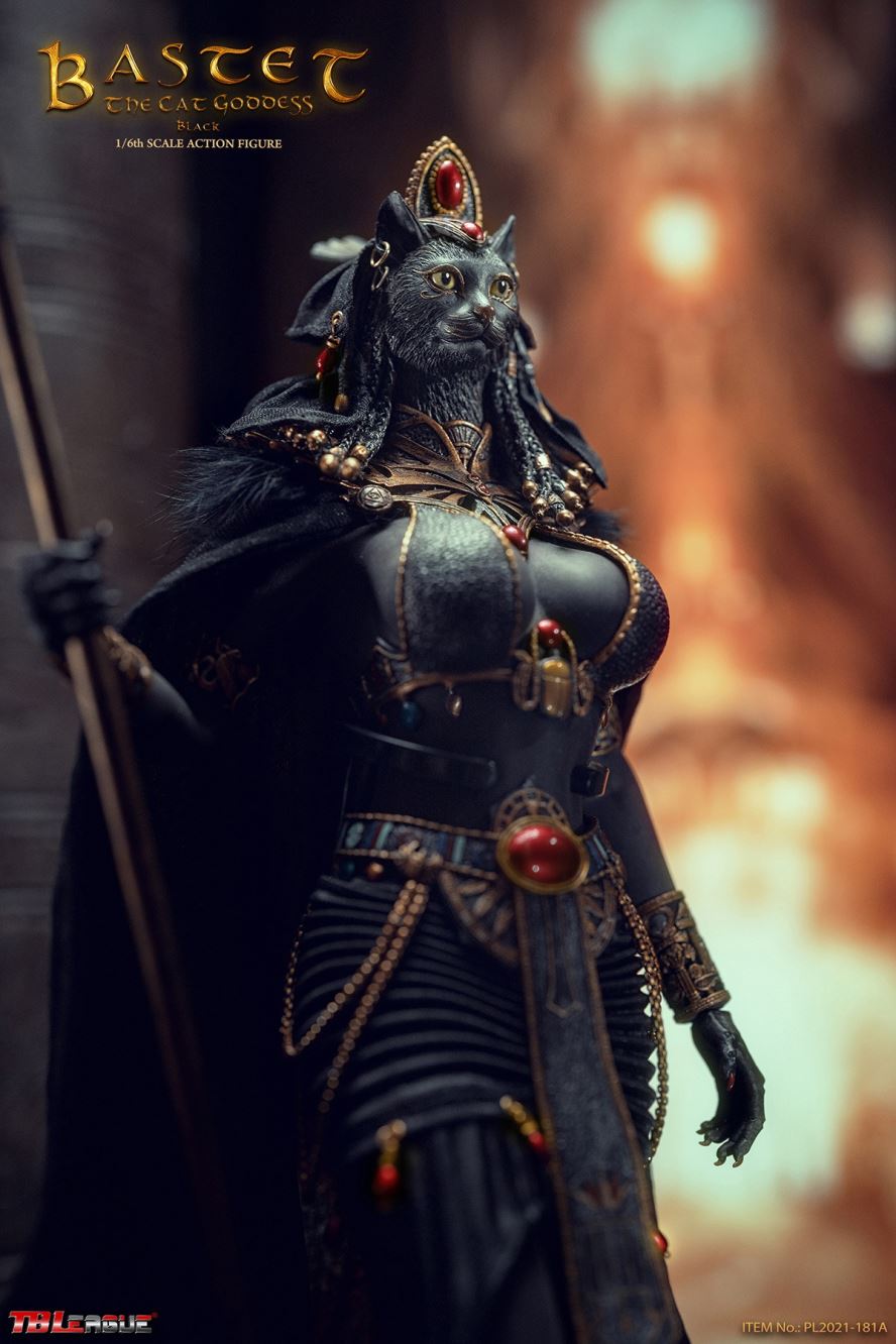 Bastet, The Cat Goddess-Black 1/6