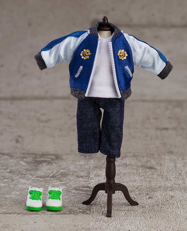 Nendoroid Doll: Outfit Set (Souvenir Jacket - Blue / Black / Pink)