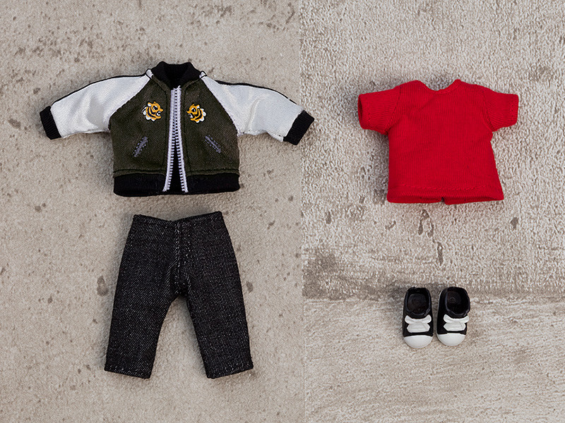 Nendoroid Doll: Outfit Set (Souvenir Jacket - Blue / Black / Pink)