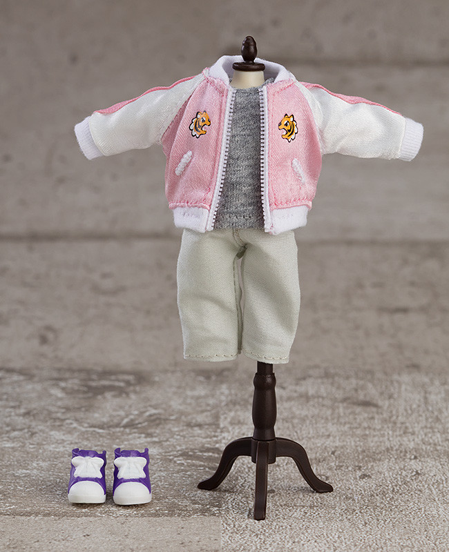 Nendoroid Doll: Outfit Set (Souvenir Jacket - Blue / Black / Pink)