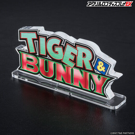 Acrylic logo display EX TIGER & BUNNY