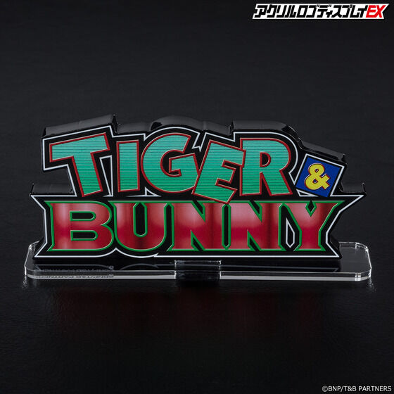 Acrylic logo display EX TIGER & BUNNY