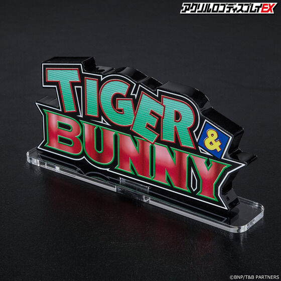 Acrylic logo display EX TIGER & BUNNY