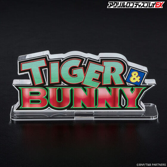 Acrylic logo display EX TIGER & BUNNY