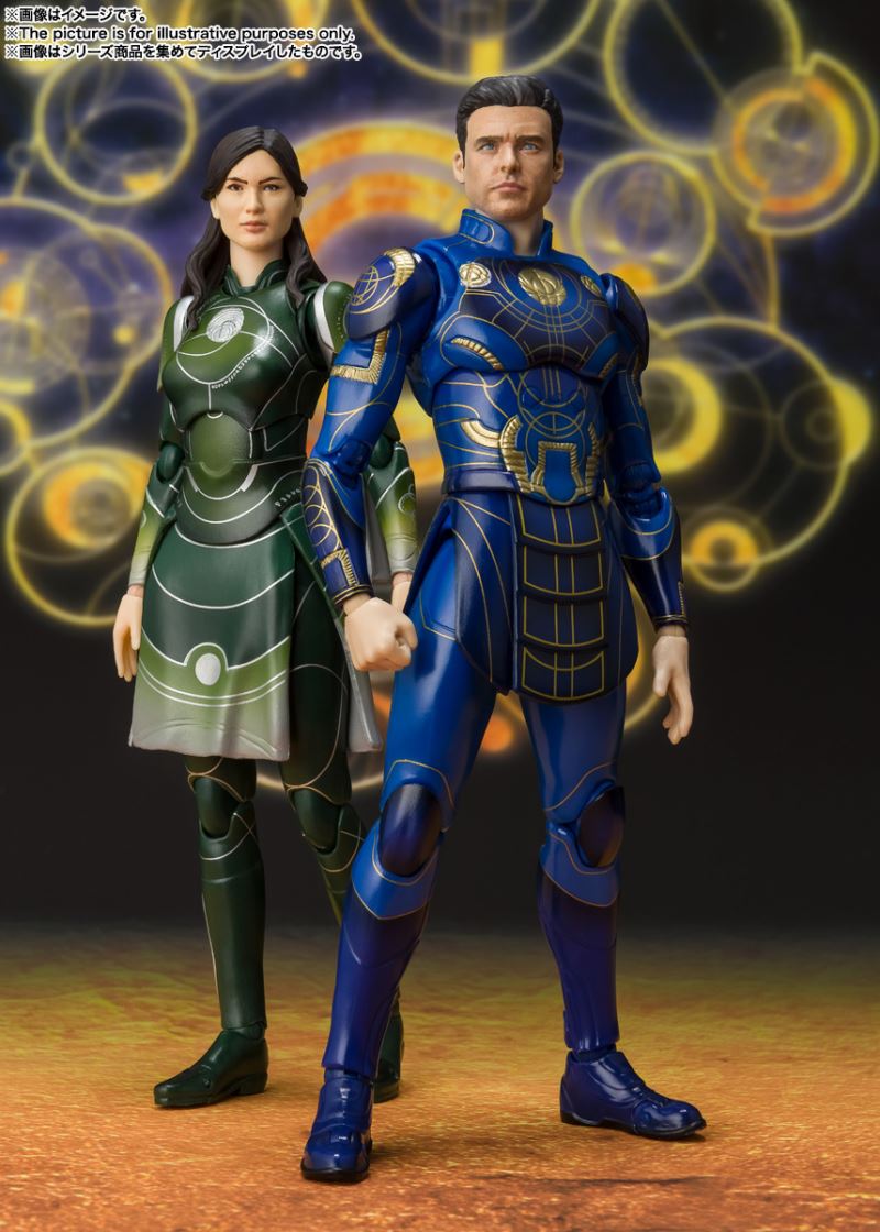 S.H.Figuarts Eternals - Ikaris / Sersi / Kingo