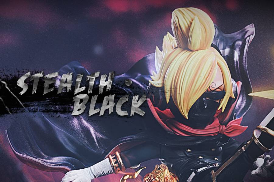 Stealth Black & Sanji - One Piece
