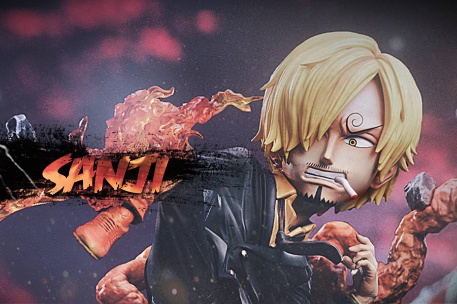 Stealth Black & Sanji - One Piece