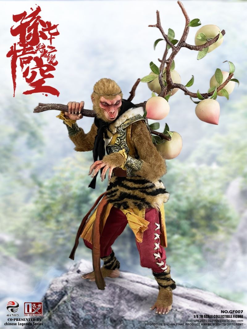 CHINESE LEGENDS SERIES-SNEAKING ON YALONG HILL: SUN WUKONG-72 METAMORPHOSES