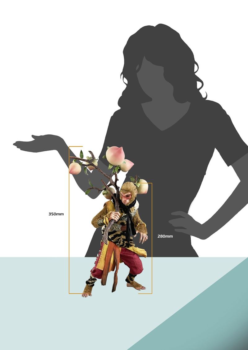 CHINESE LEGENDS SERIES-SNEAKING ON YALONG HILL: SUN WUKONG-72 METAMORPHOSES