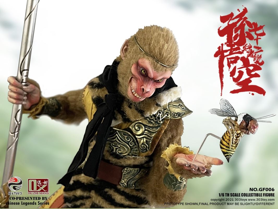 CHINESE LEGENDS SERIES-SNEAKING ON YALONG HILL: SUN WUKONG-72 METAMORPHOSES