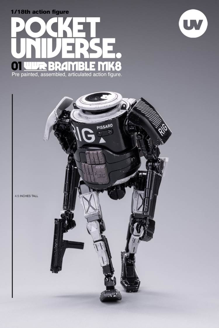 Pocket Universe Series Mini Action Figure BRAMBLE MK8 1/8