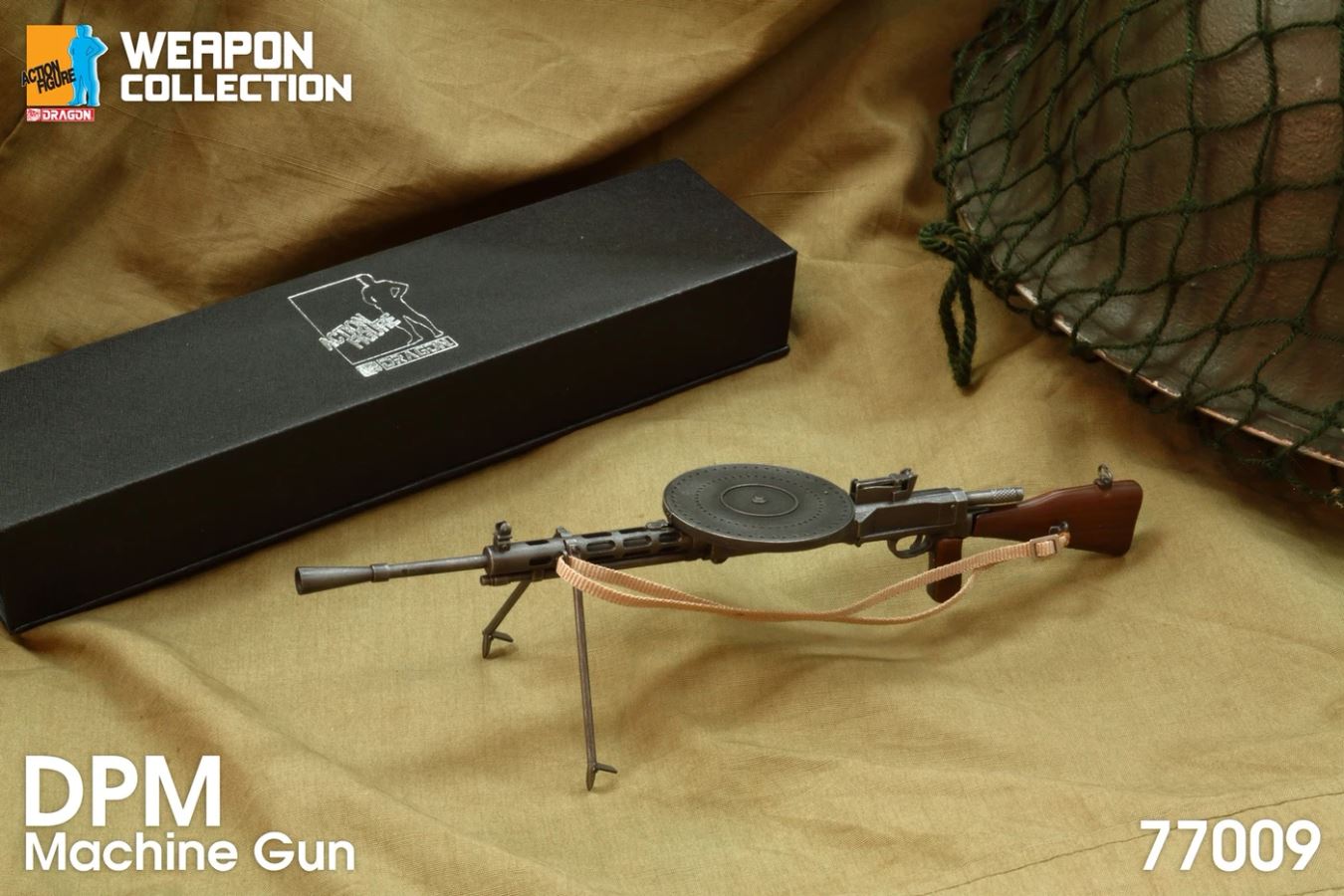 Weapon Card Series-PDM Light Machine Gun Regular Edition 77009 & Snow Edition 77010