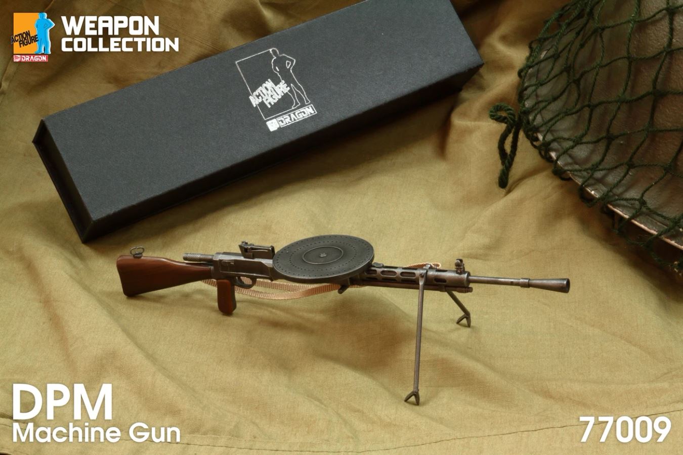 Weapon Card Series-PDM Light Machine Gun Regular Edition 77009 & Snow Edition 77010