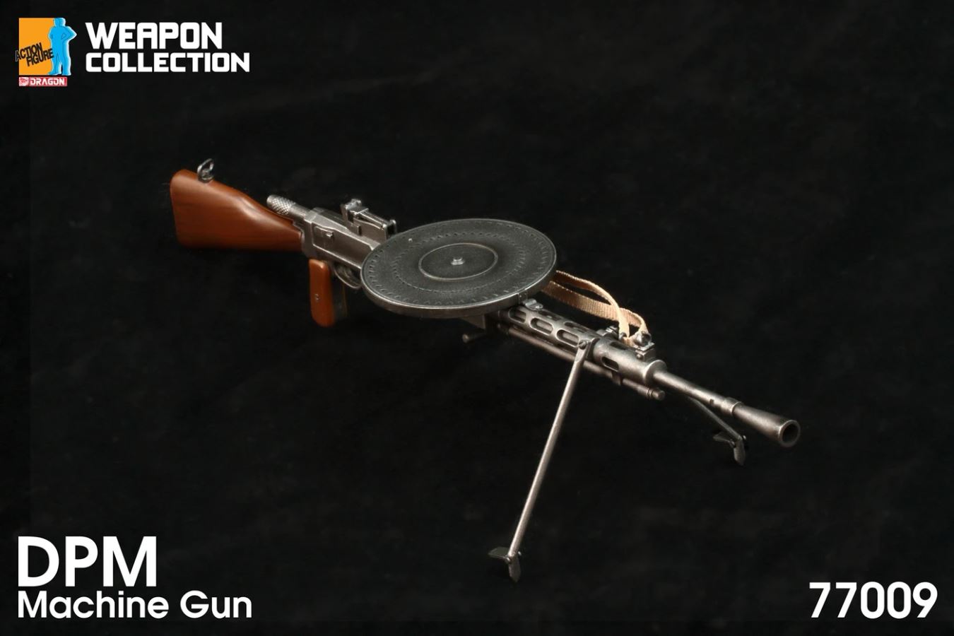 Weapon Card Series-PDM Light Machine Gun Regular Edition 77009 & Snow Edition 77010