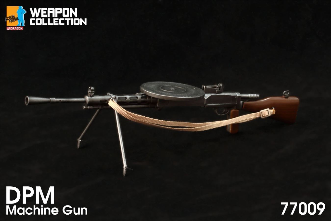Weapon Card Series-PDM Light Machine Gun Regular Edition 77009 & Snow Edition 77010
