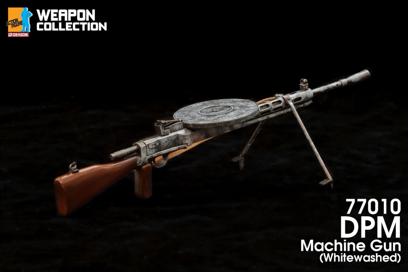 Weapon Card Series-PDM Light Machine Gun Regular Edition 77009 & Snow Edition 77010