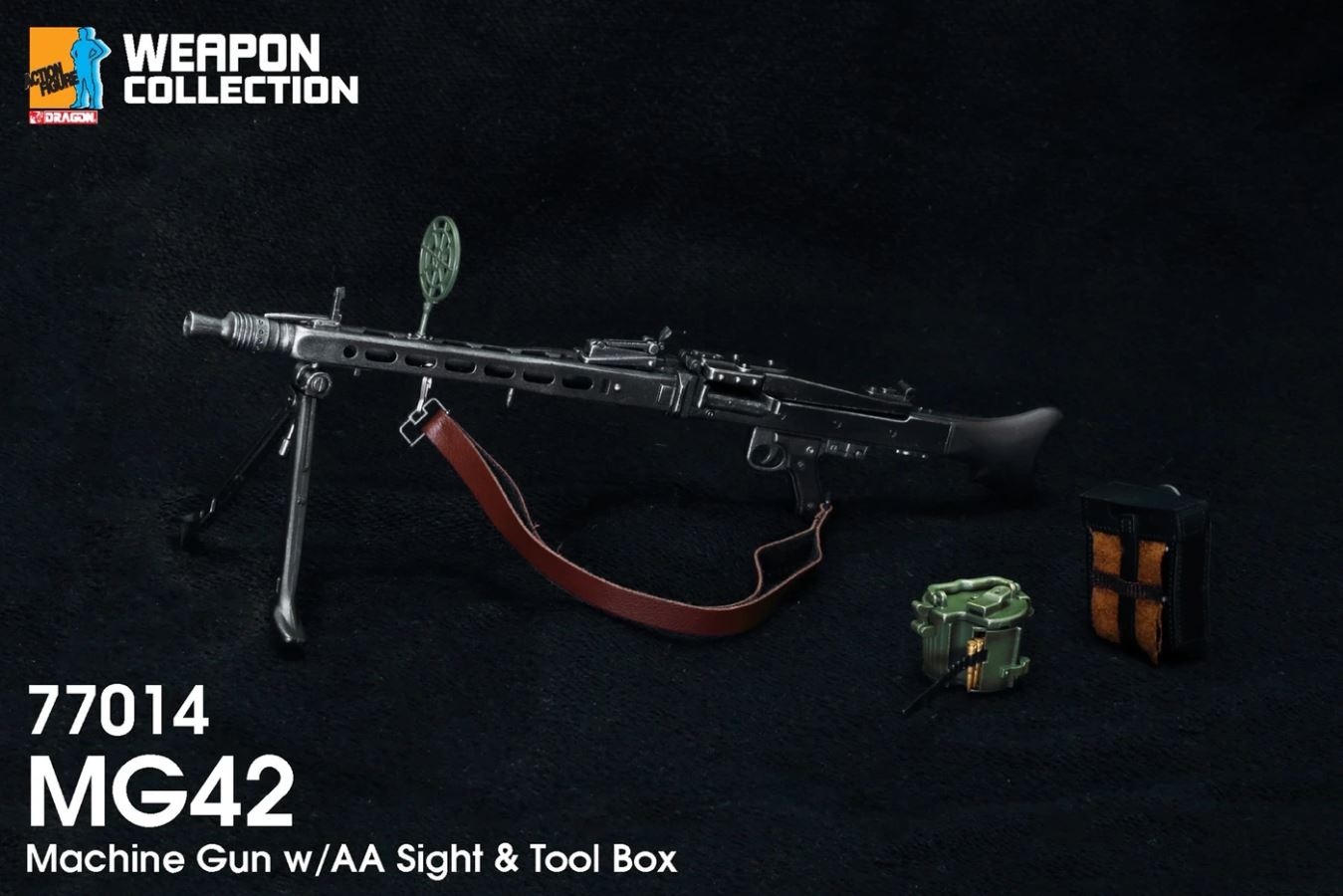 Weapon Card Series-MG42 Heavy Machine Gun Sight Version 77013 & Airborne Version 77014 1/6