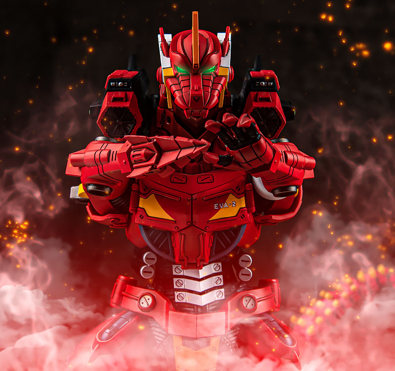 Godzilla vs. Evangelion Type-3 Kiryu Kai [Kai] EVA Unit-02 Color Ver