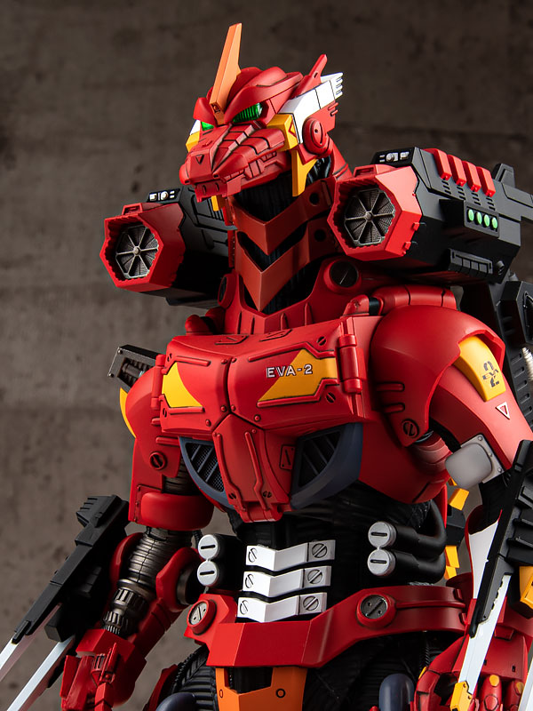 Godzilla vs. Evangelion Type-3 Kiryu Kai [Kai] EVA Unit-02 Color Ver