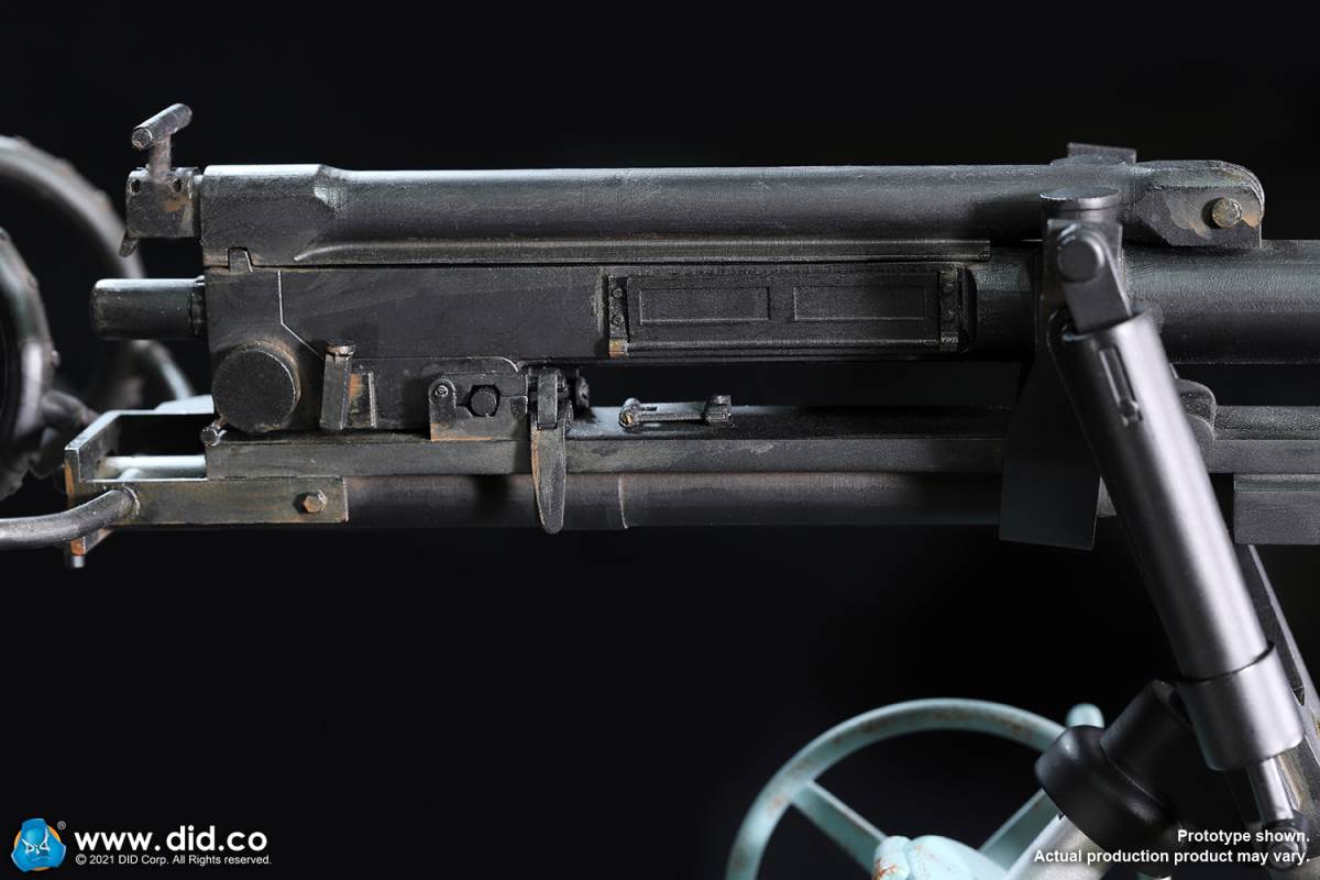 WWII German U-boat Submarine-Turret Scene Set & Machine Gun Scene Set 1/6