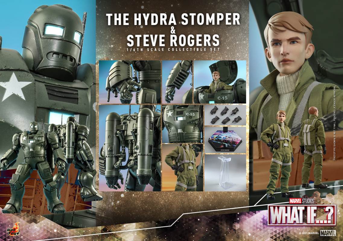 WHAT IF...? THE HYDRA STOMPER AND STEVE ROGERS 1/6