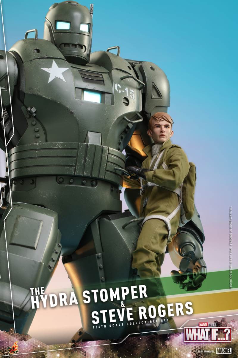 WHAT IF...? THE HYDRA STOMPER AND STEVE ROGERS 1/6