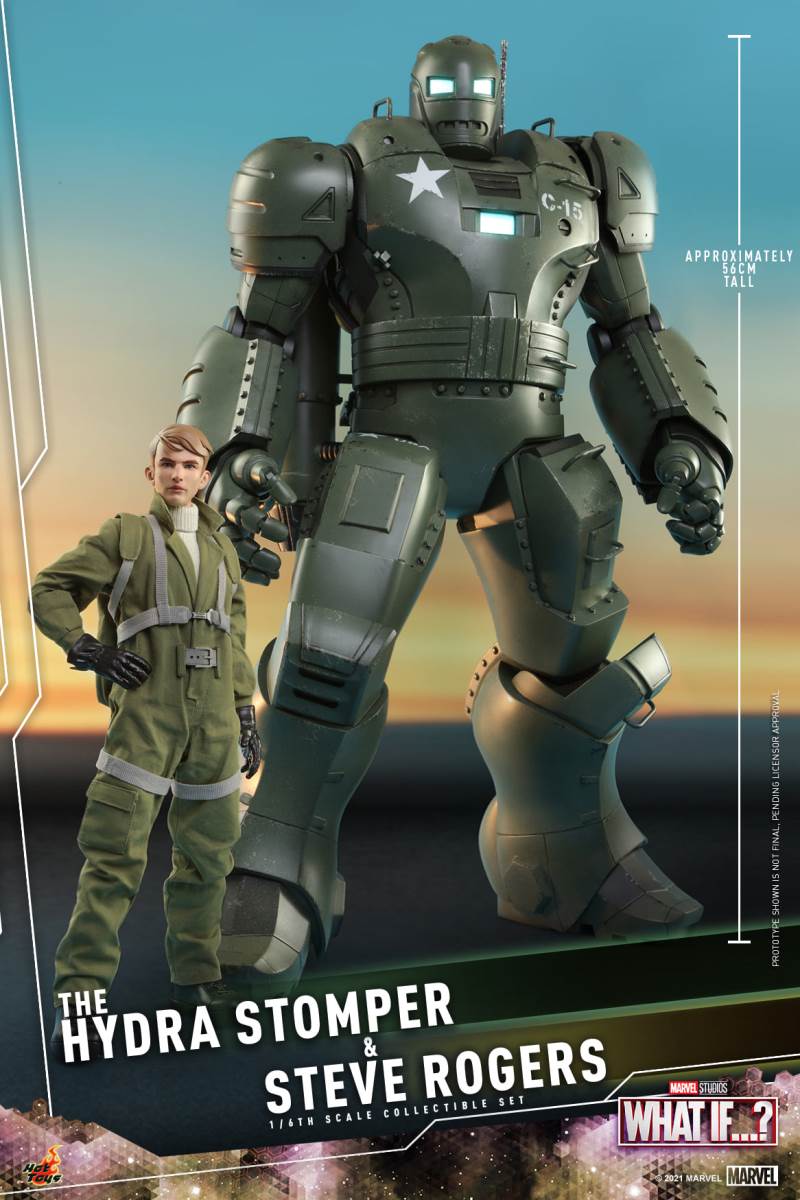WHAT IF...? THE HYDRA STOMPER AND STEVE ROGERS 1/6