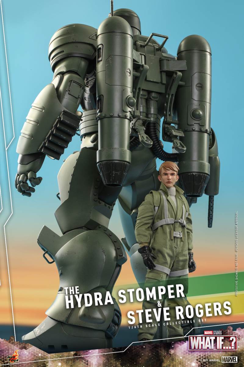 WHAT IF...? THE HYDRA STOMPER AND STEVE ROGERS 1/6