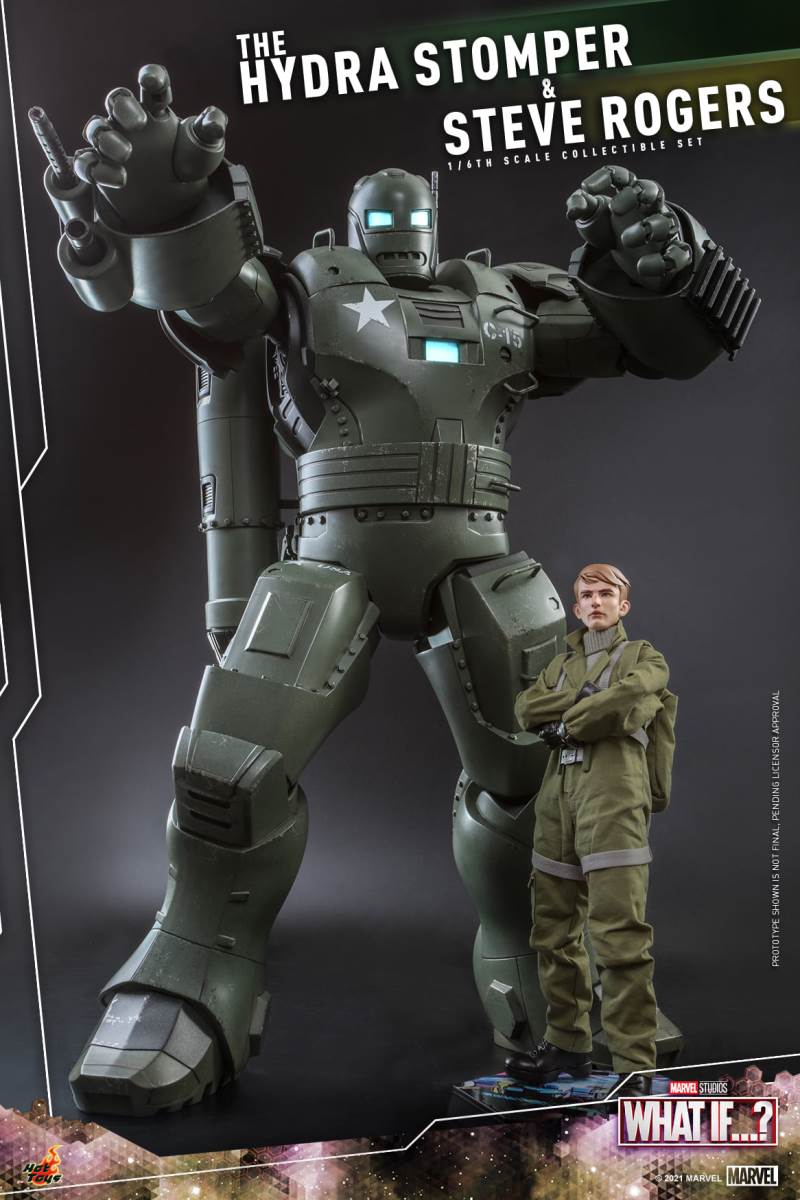 WHAT IF...? THE HYDRA STOMPER AND STEVE ROGERS 1/6