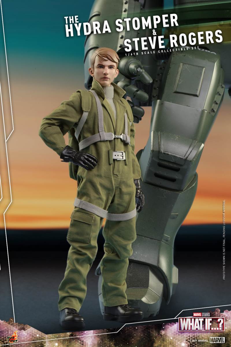 WHAT IF...? THE HYDRA STOMPER AND STEVE ROGERS 1/6