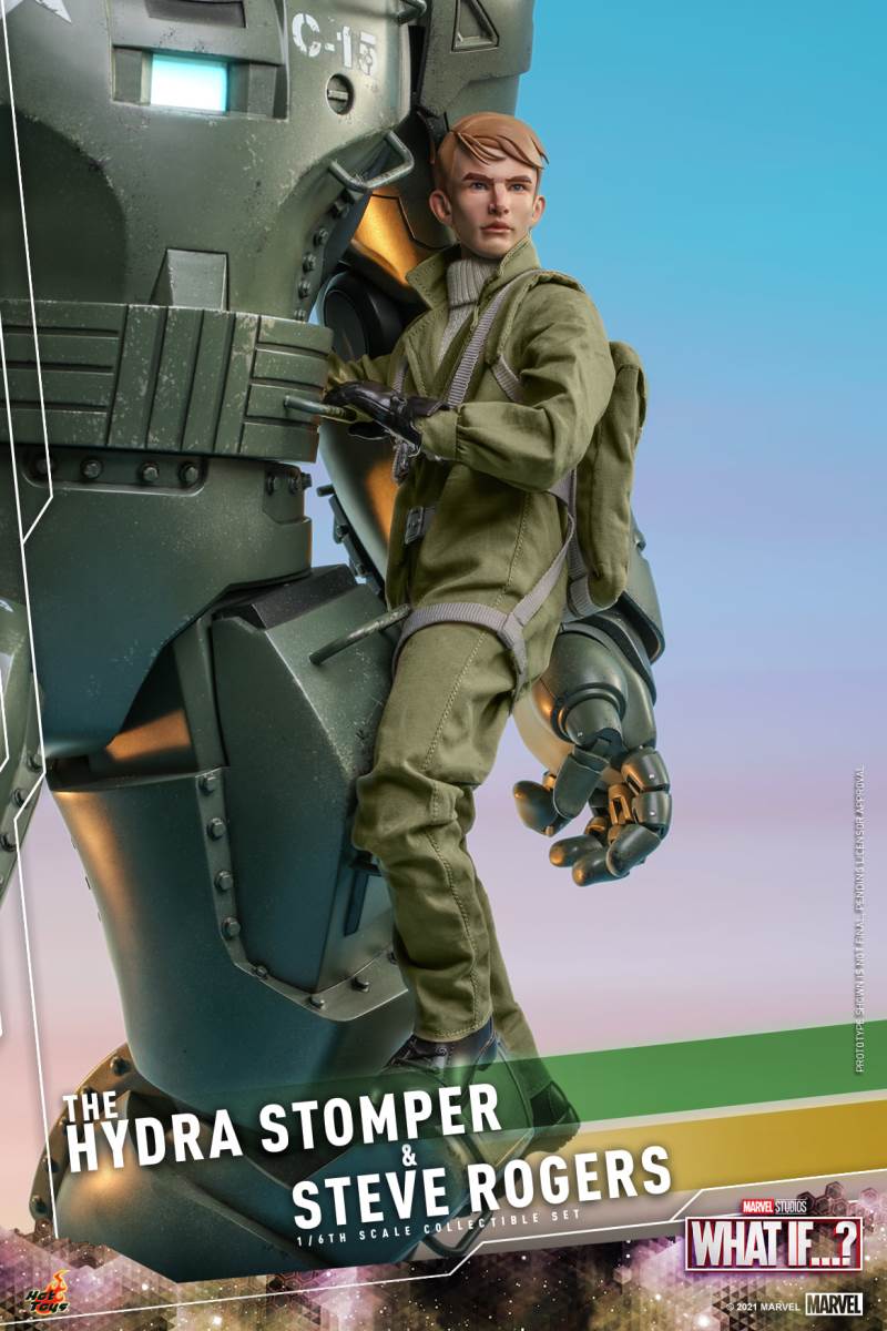 WHAT IF...? THE HYDRA STOMPER AND STEVE ROGERS 1/6