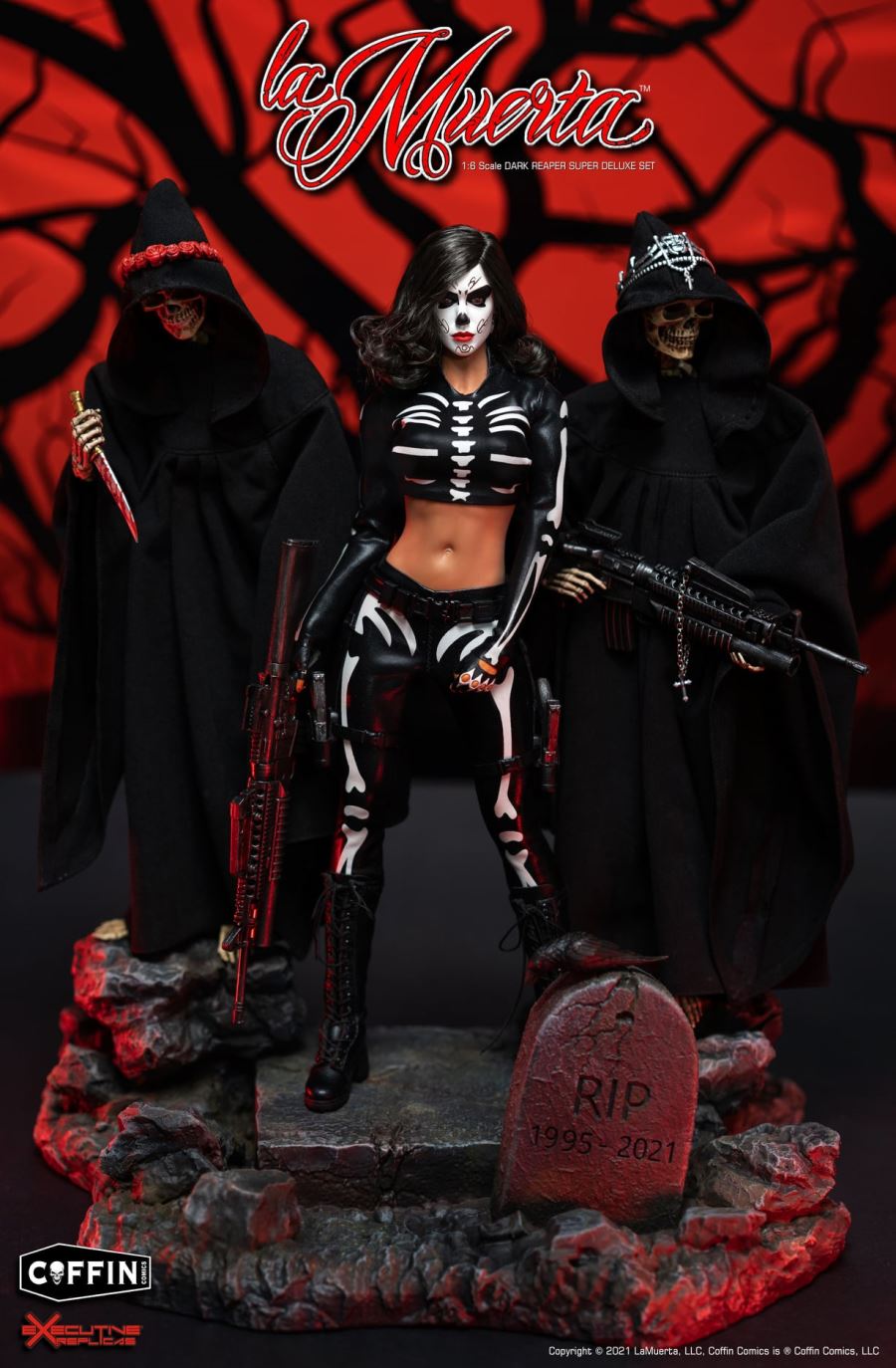 LA MUERTA Dark Reaper Super Deluxe Set 1/6