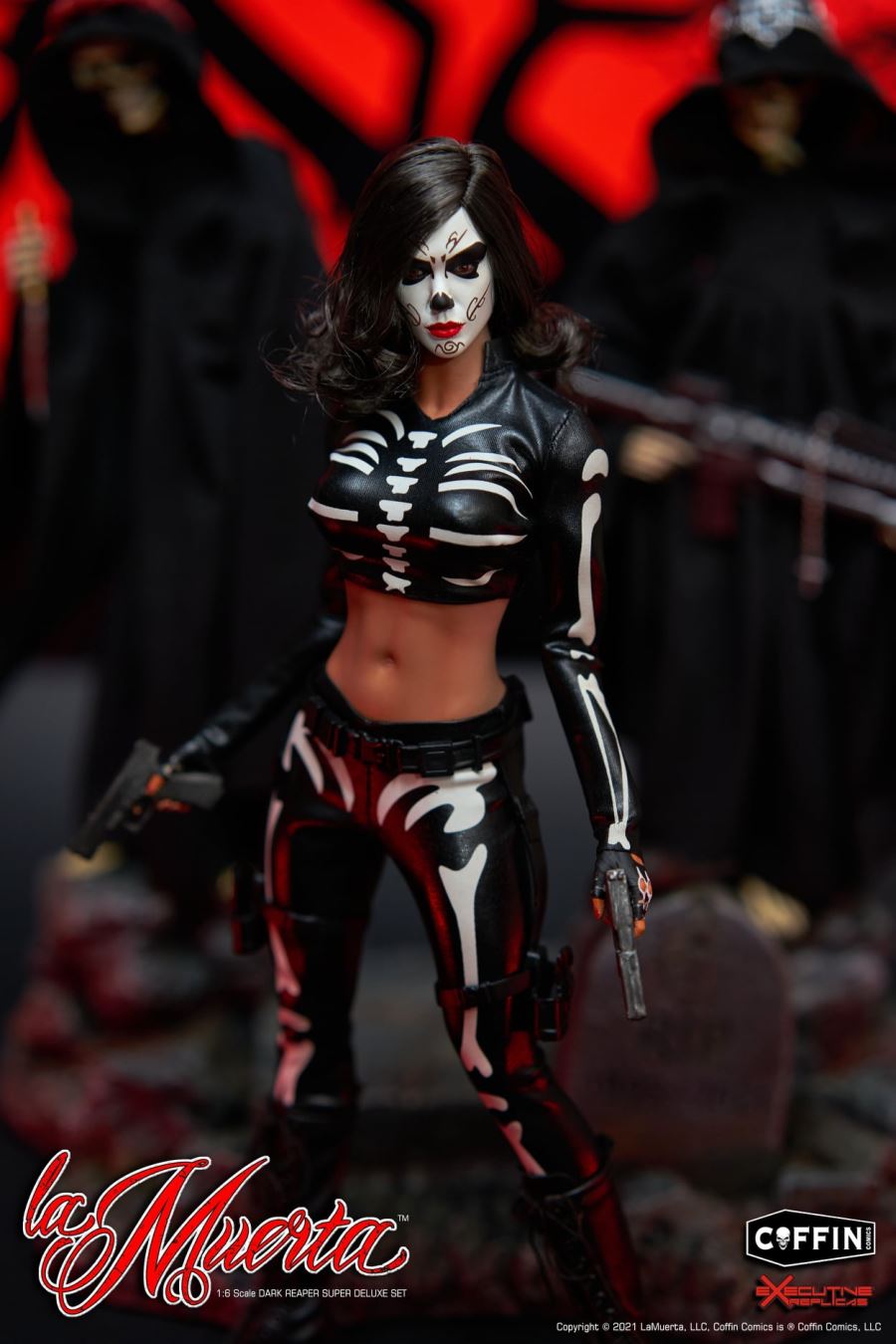 LA MUERTA Dark Reaper Super Deluxe Set 1/6