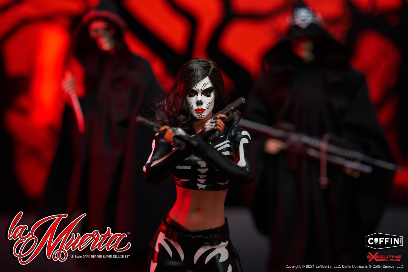 LA MUERTA Dark Reaper Super Deluxe Set 1/6