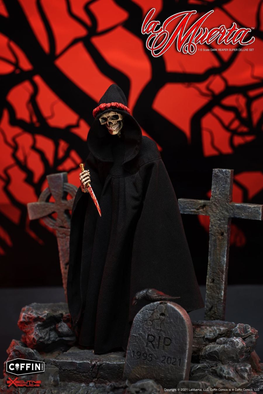 LA MUERTA Dark Reaper Super Deluxe Set 1/6