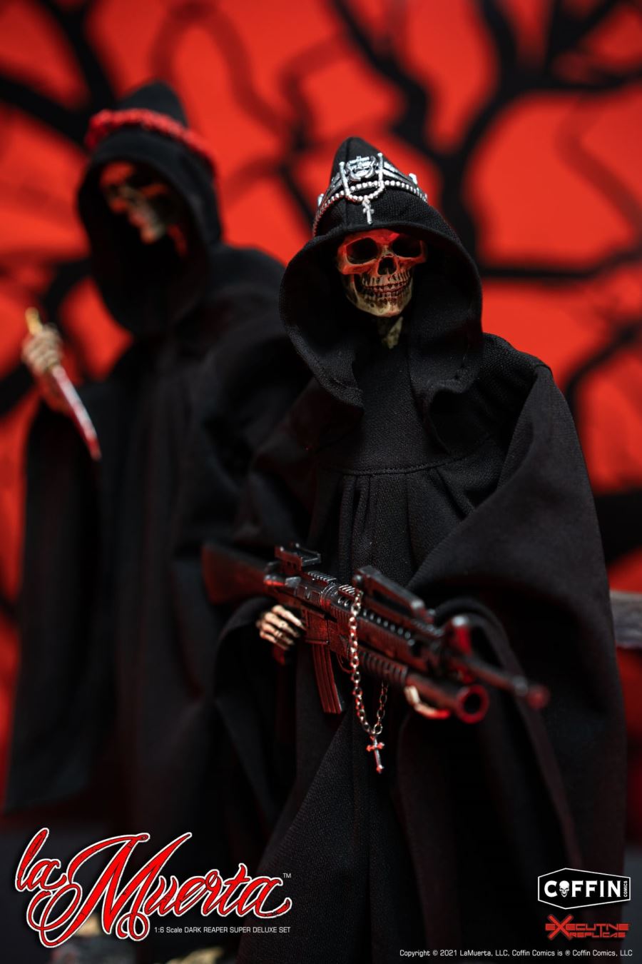 LA MUERTA Dark Reaper Super Deluxe Set 1/6