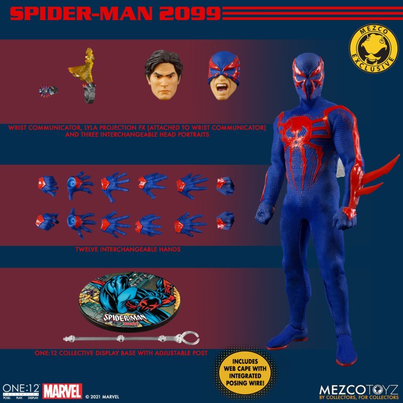 ONE:12 COLLECTIVE Spider-Man 2099