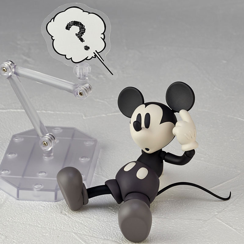Figure Complex Movie Revo Series No.013EX Mickey Mouse (1936/Monotone Color Ver.)