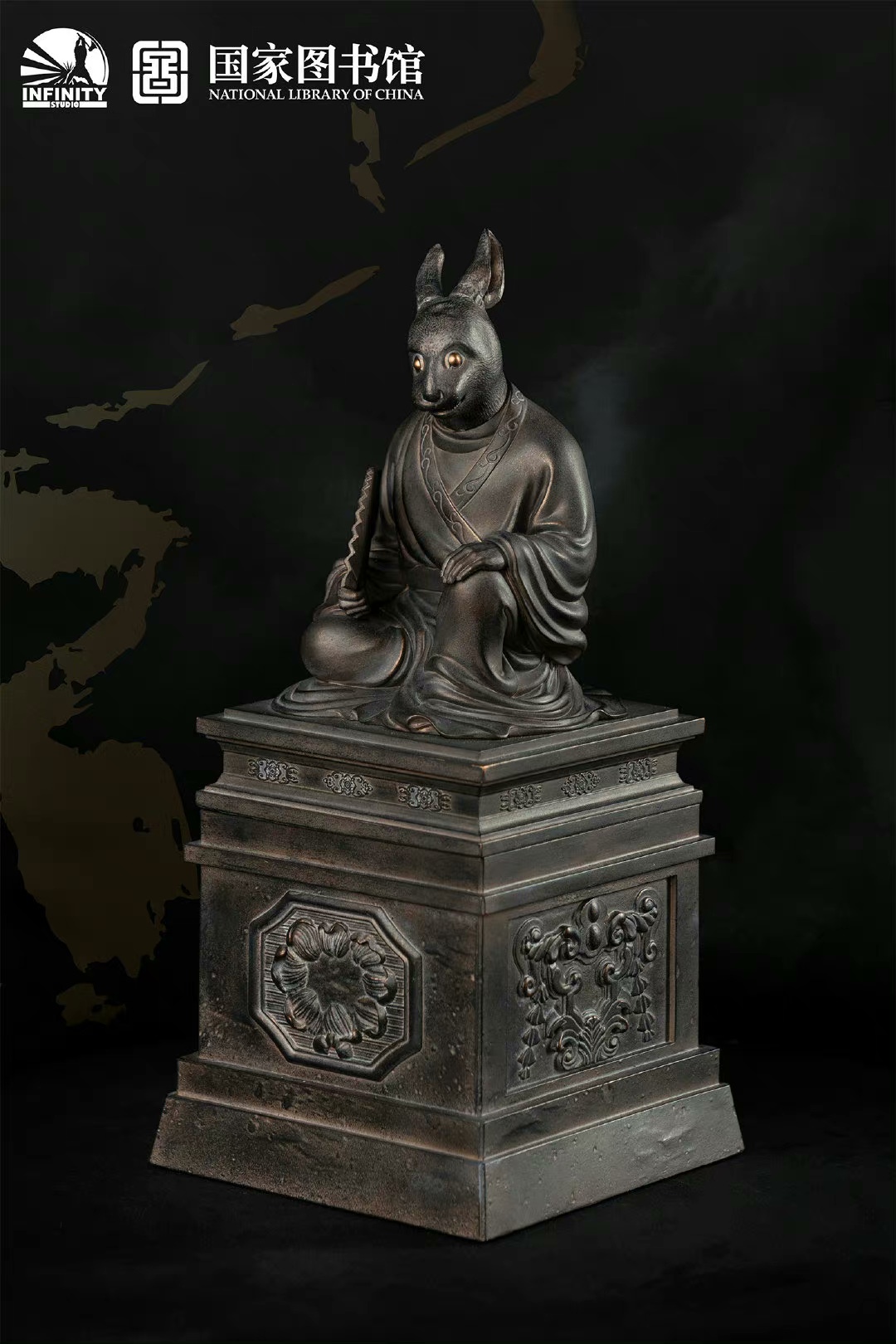 Full-length Portrait of Animal Heads of the Chinese Zodiac-Mao Rabbit