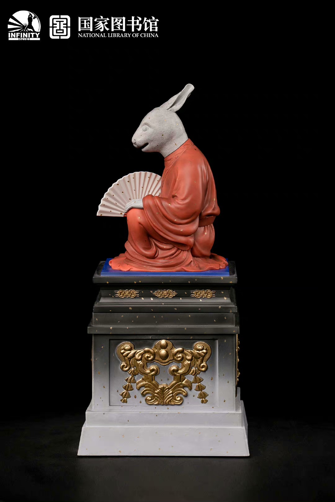 Full-length Portrait of Animal Heads of the Chinese Zodiac-Mao Rabbit