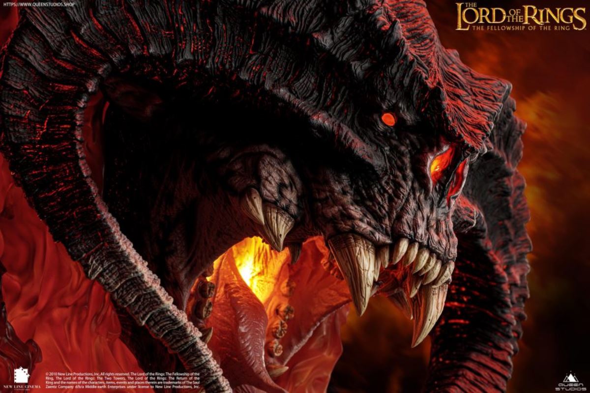 The Lord of the Rings: The Scary Balrog Bust [Polda Premium Edition]
