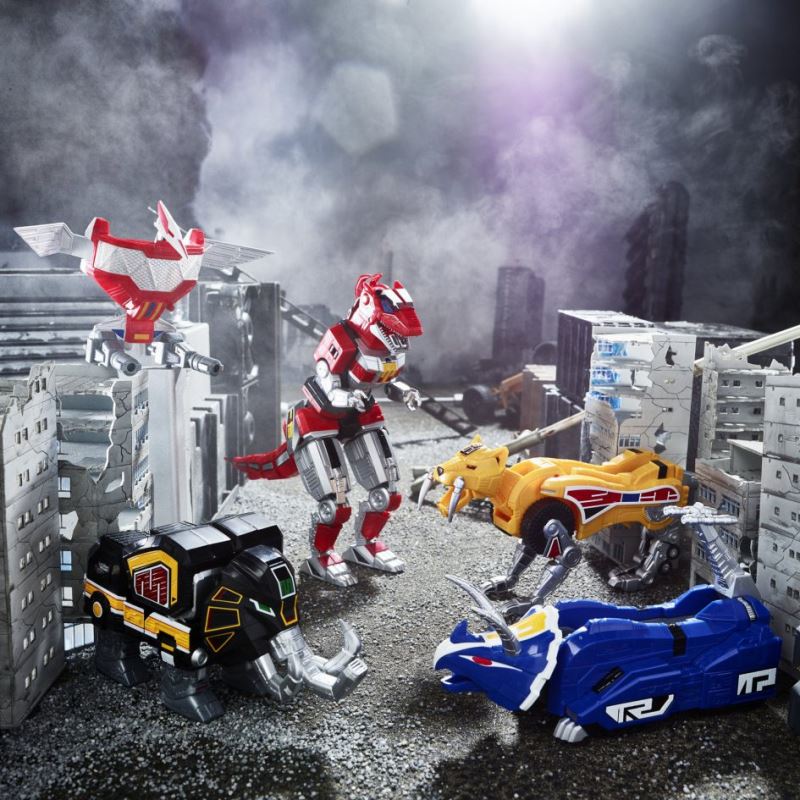 Power Ranges modular Dino Megazord