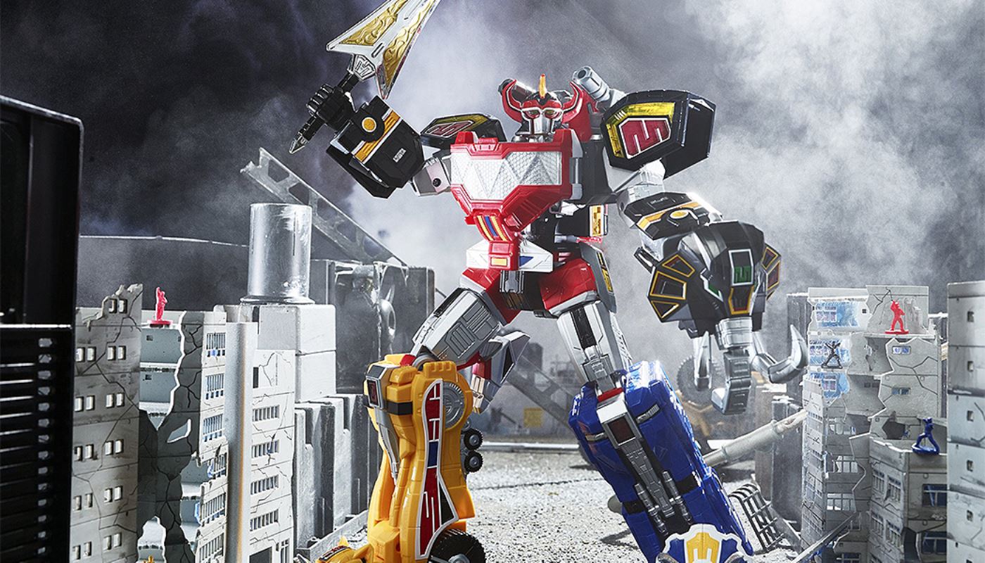 Power Ranges modular Dino Megazord