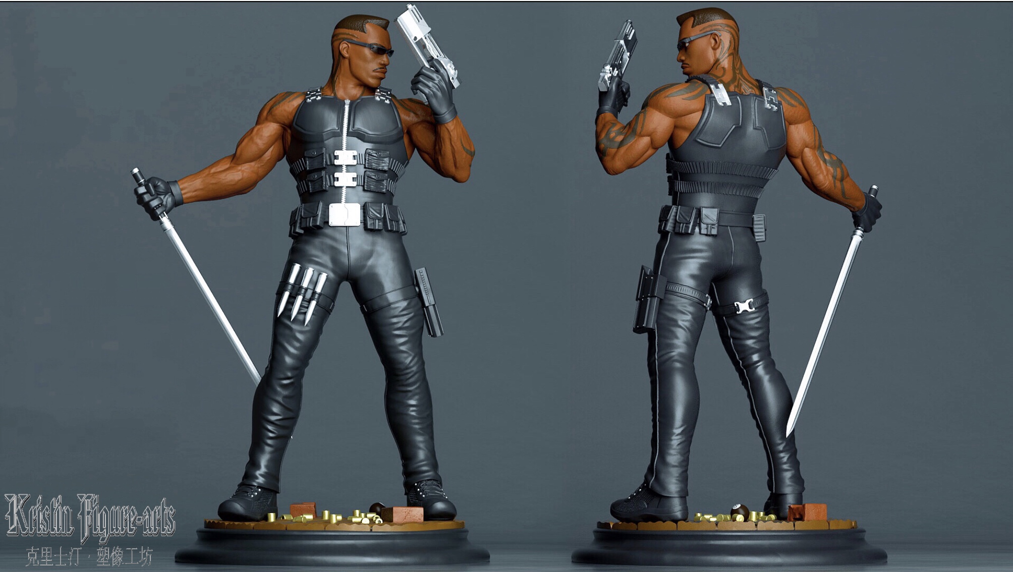 Blade Warrior Movie Version 1/4