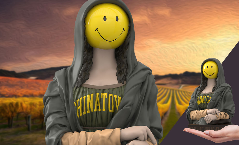 The Chinatown Market Smiley Mona Lisa