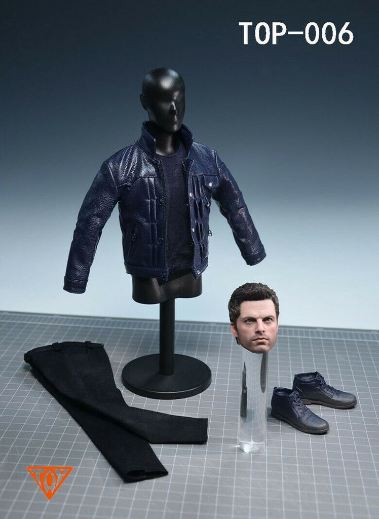 Winter Soldier Head Sculpt & Outfit Set 1/6