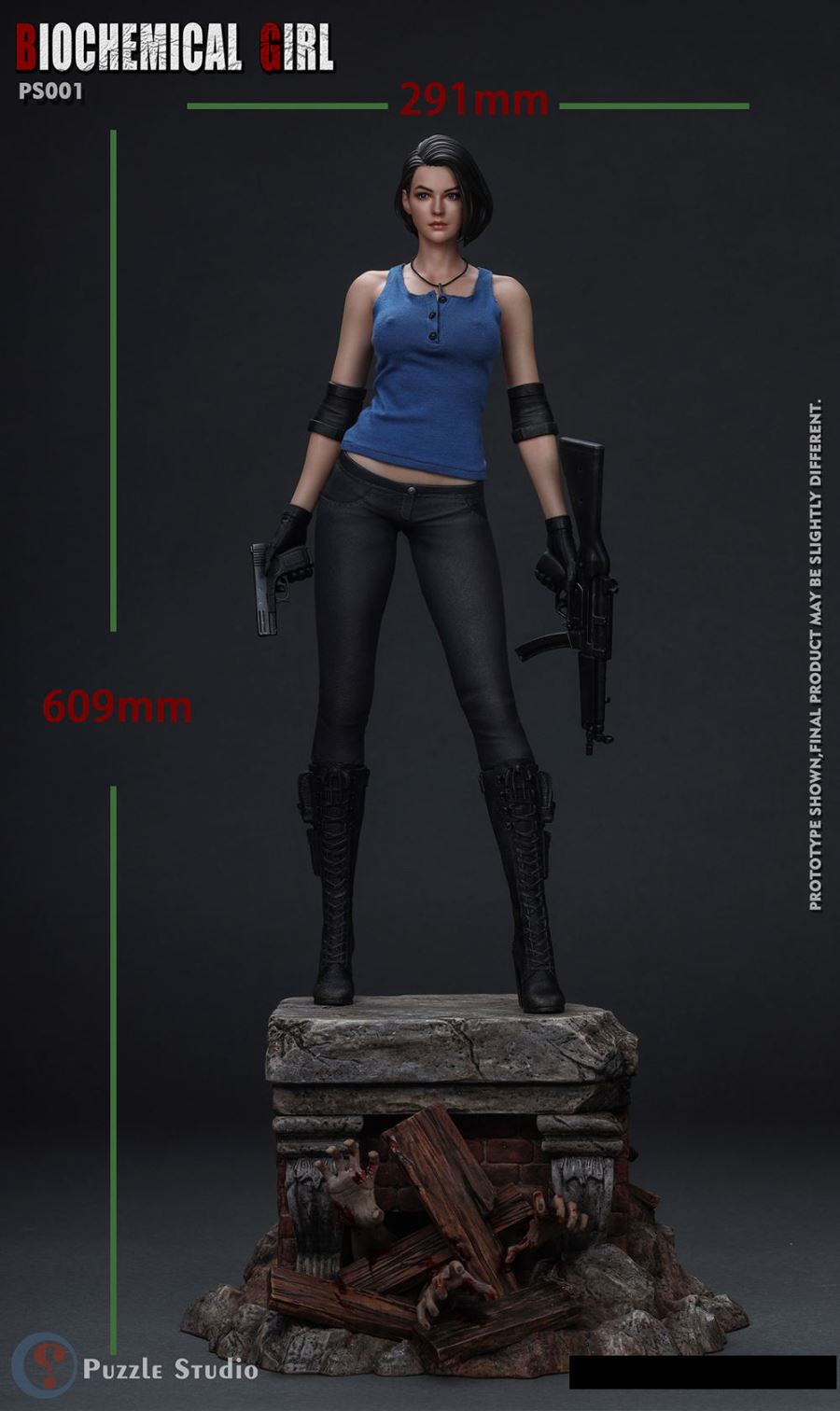Biochemical Girl Collectible Statue 1/4 Scale