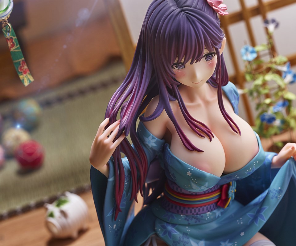 Mataro Original Character - Opening up her Yukata 1/6