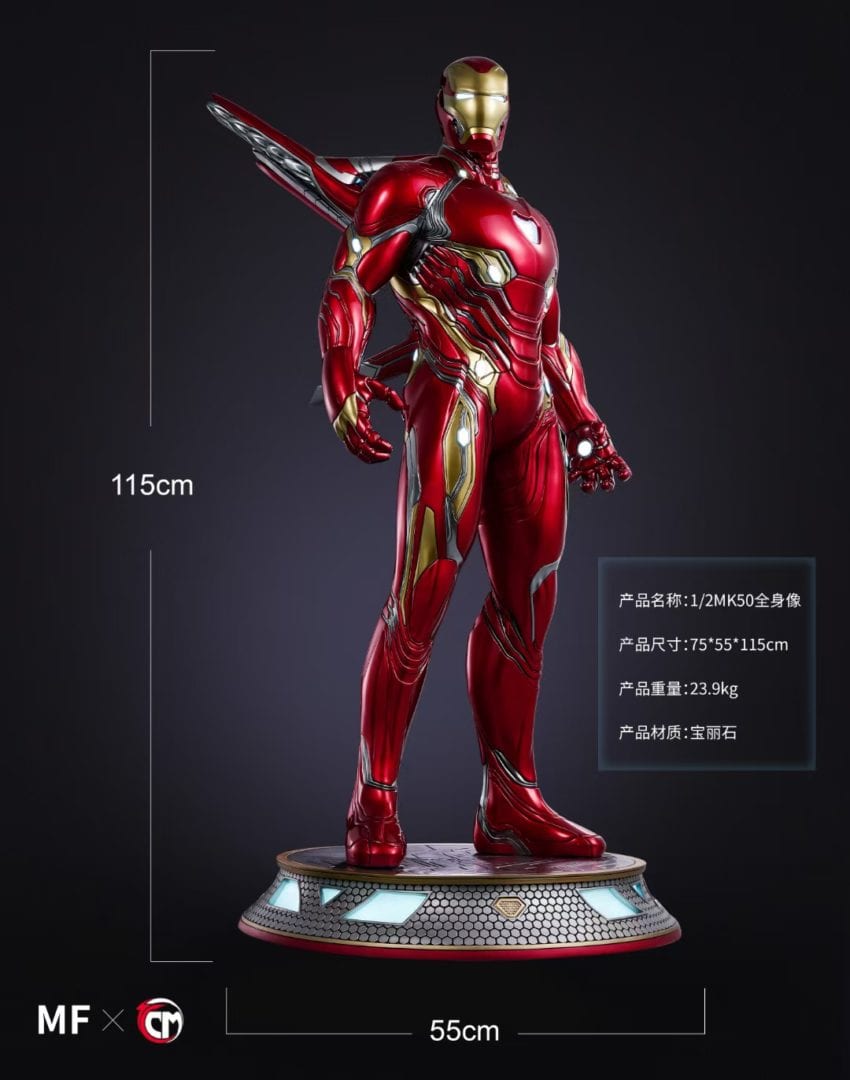 Iron Man - MK50 1/2 scale