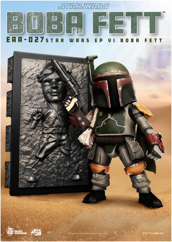 Egg Attack - Star Wars: Empire Strikes Back Boba Fett